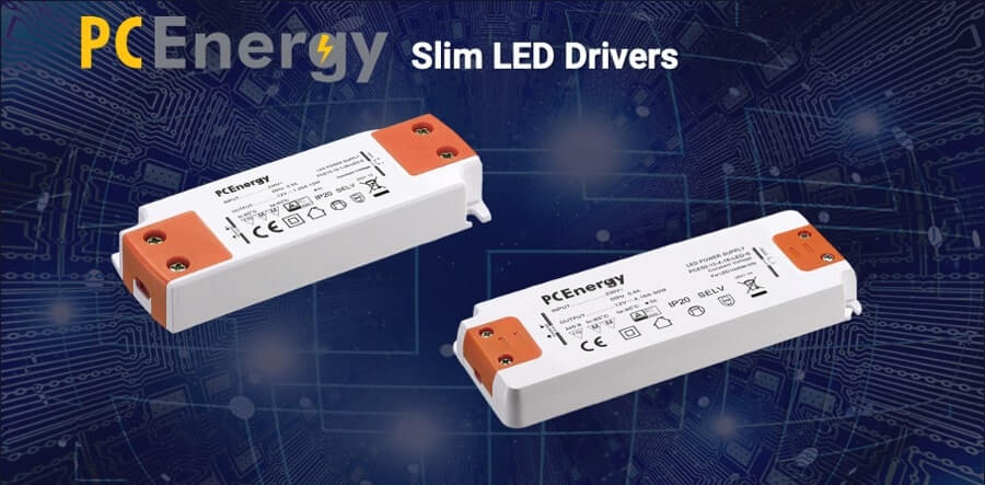 PCEnergy slim LED Drivers Header